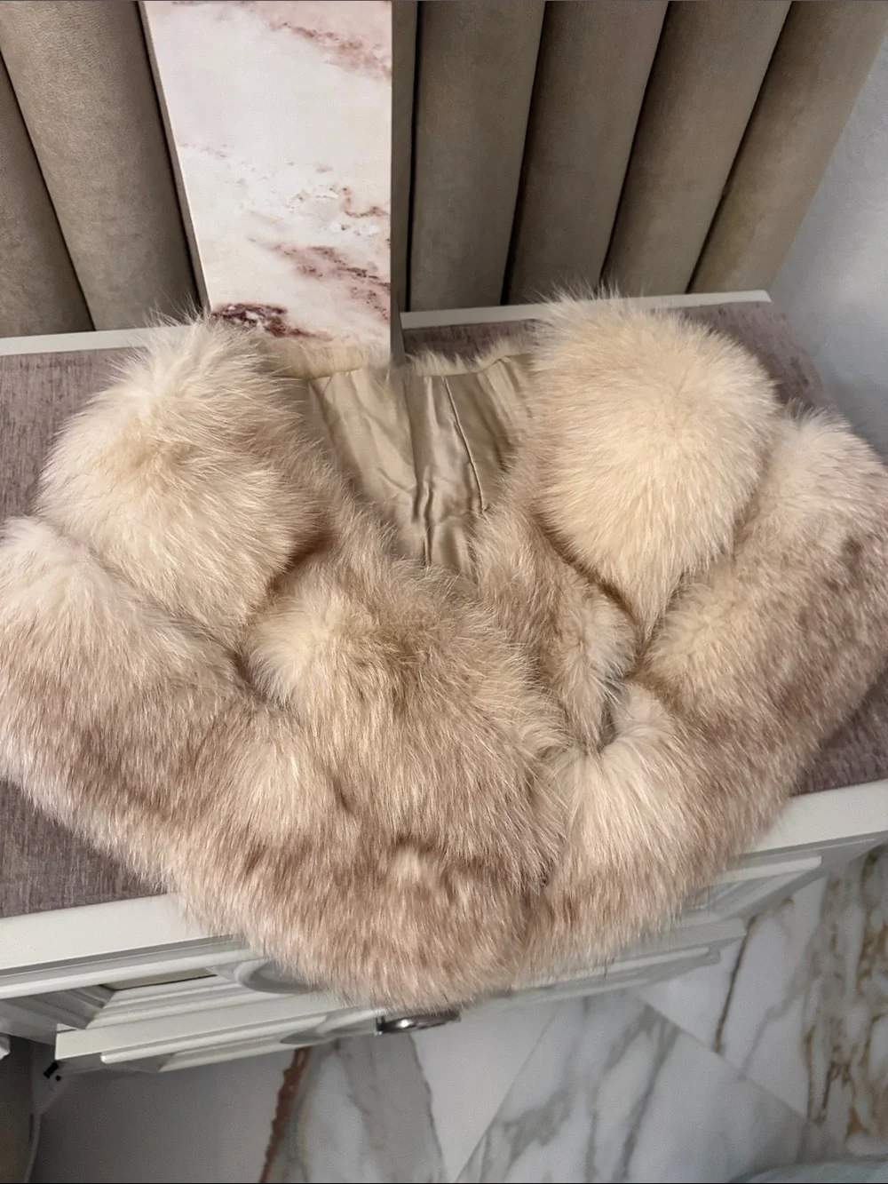 Real Fox fur stole